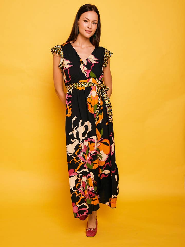 Smile - Wholesale Dress - Women's - Alcoceber Long Black Dress4