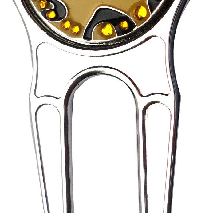 Fun Markers - Wholesale Sporting Accessories - Golfing Cougar with Crystals Ball Marker4