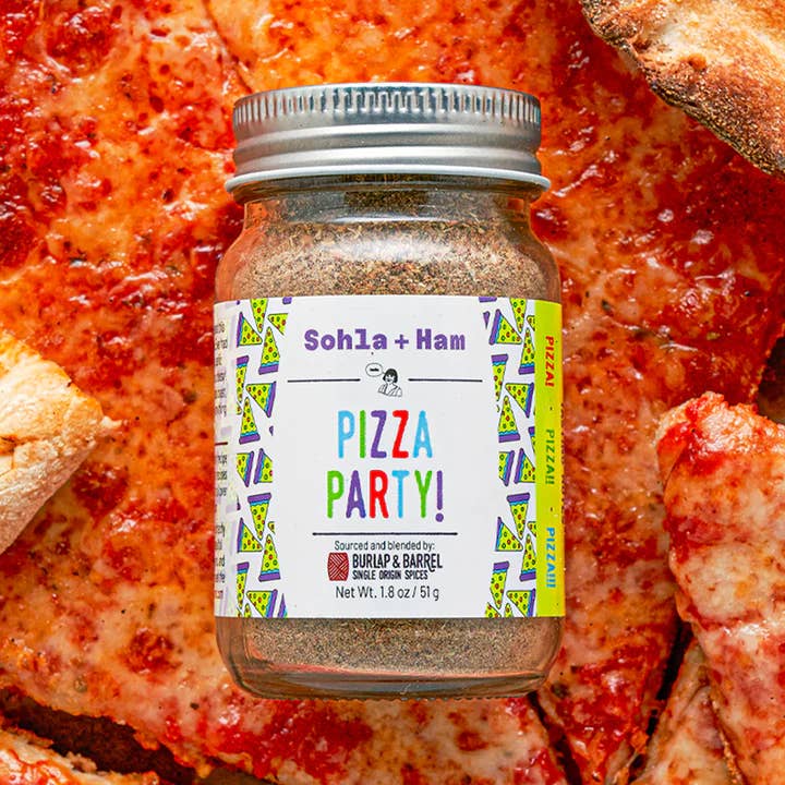 Burlap & Barrel - Wholesale Dried Spice Mix - Pizza Party! - Single Origin Spice Blend Collaboration