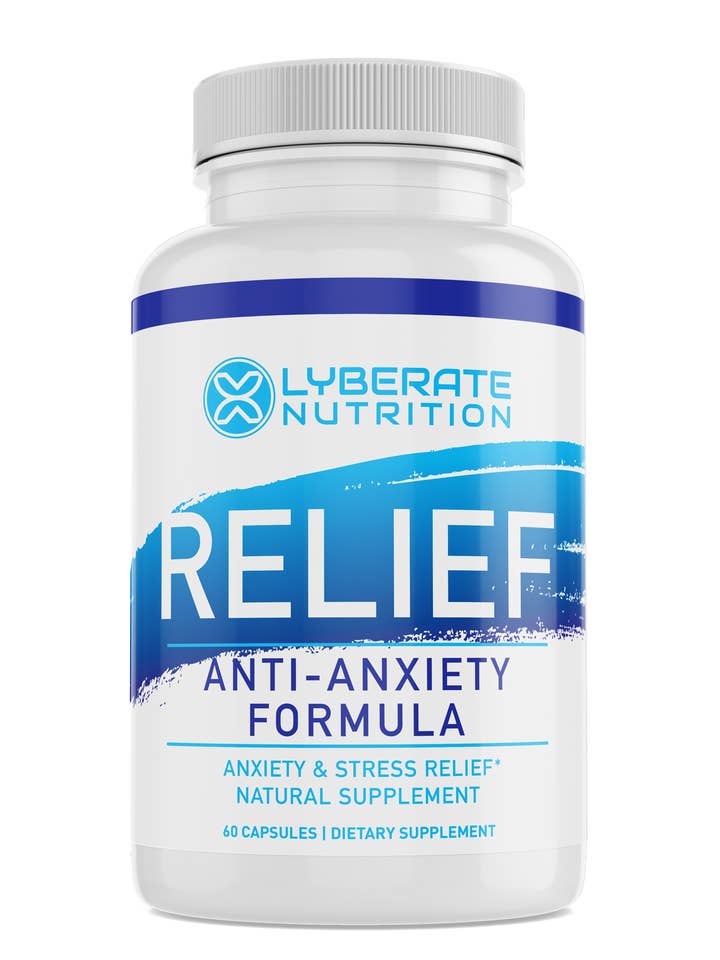 Relief-Anti-Anxiety Proprietary Blend for wholesale by Lyberate Nutrition