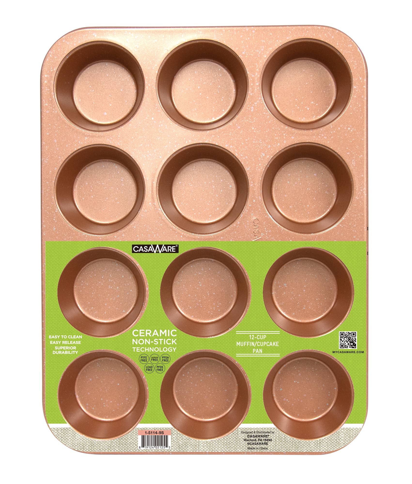 CasaWare - Wholesale Cupcake/Muffin Pan - Muffin Pan 12 Cup6