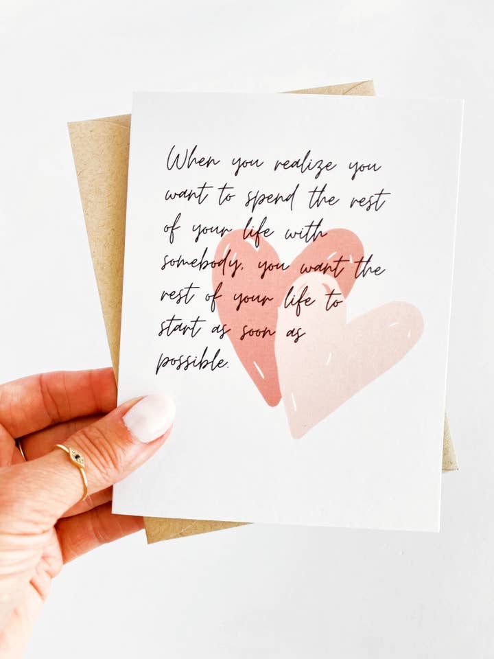 When Harry Met Sally Card Wedding Day Card for wholesale by Five Dot Post