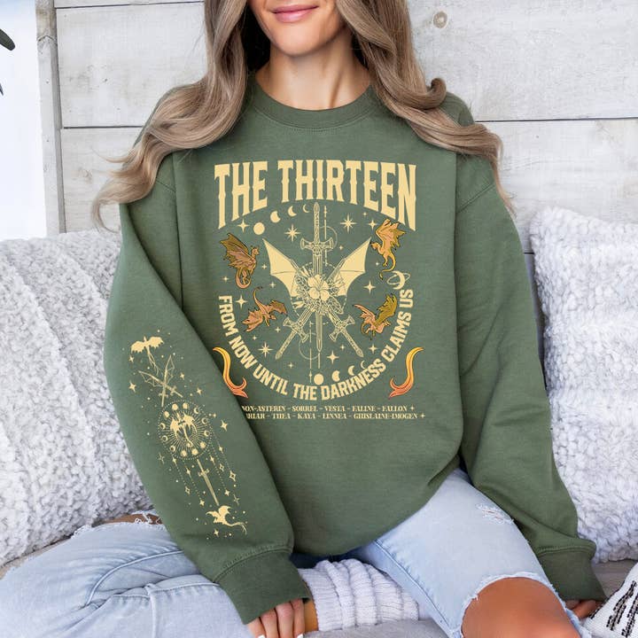 The Thirteen Throne Of Glass Sweatshirt & Hoodie X399 for wholesale by MAYA TX