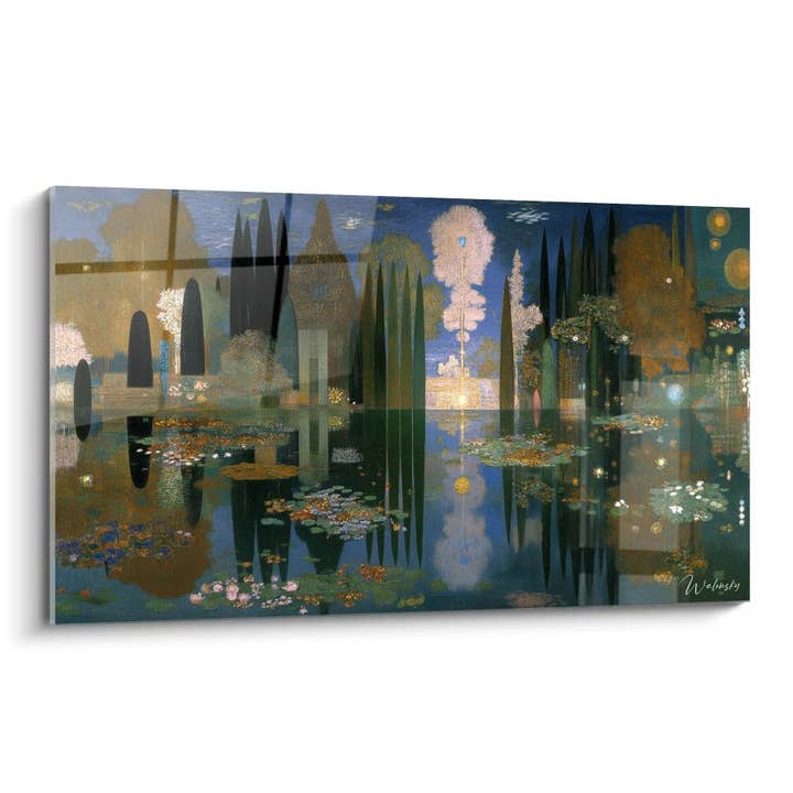 Tabel Landskab Kontemplative Vande - symbolistisk udgave for engroshandel hos Walensky