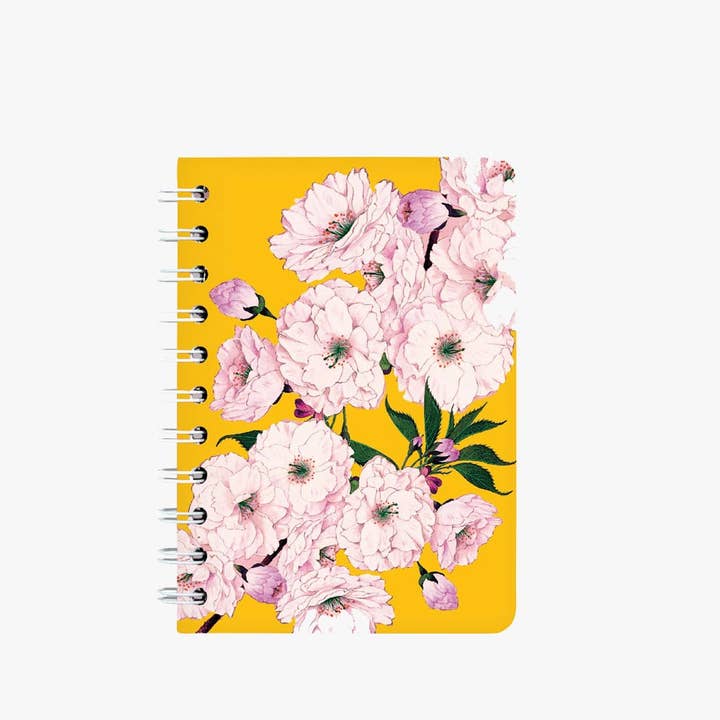 Cuaderno de anillas A6 Flor de cerezo Amarillo para venta al por mayor de CEDON