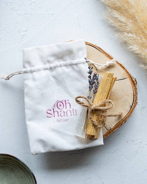 Oh Shanti - Wholesale Sage Bundle - Palo Santo & Selenite cleaning kit3