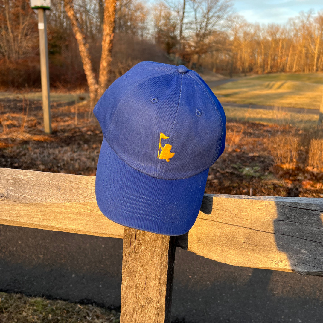 Beaver Tail Golf Club - Wholesale Baseball Cap - Men's - BTGC - DAD HAT - BLUE/STRAPBACK1