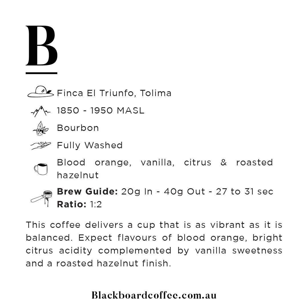 Blackboard Coffee Roasters - Wholesale Coffee beans - Roaster's Pick Espresso Coffee2