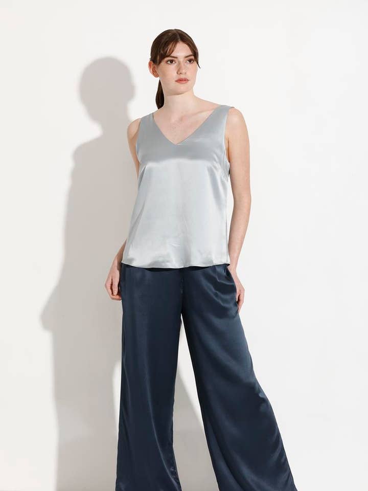 Airlie - Thredbo- Silk Top - Australian Made for wholesale by Tale the Label