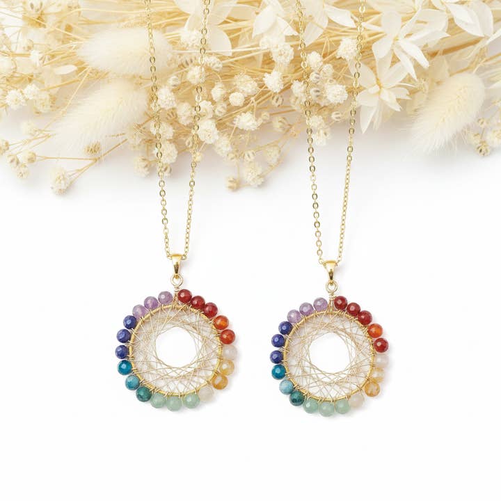 Chakra Sten Halsband för wholesale av Produtos Namasté