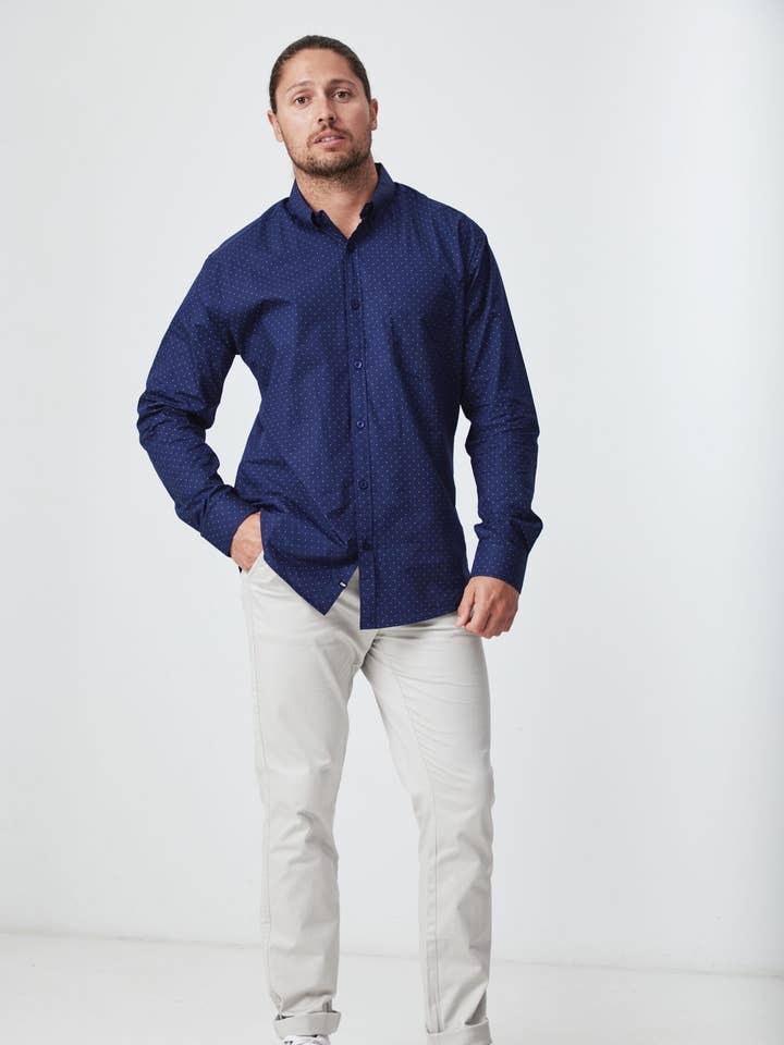 Donald - Long Sleeve Shirt for wholesale by BLKWD APPAREL