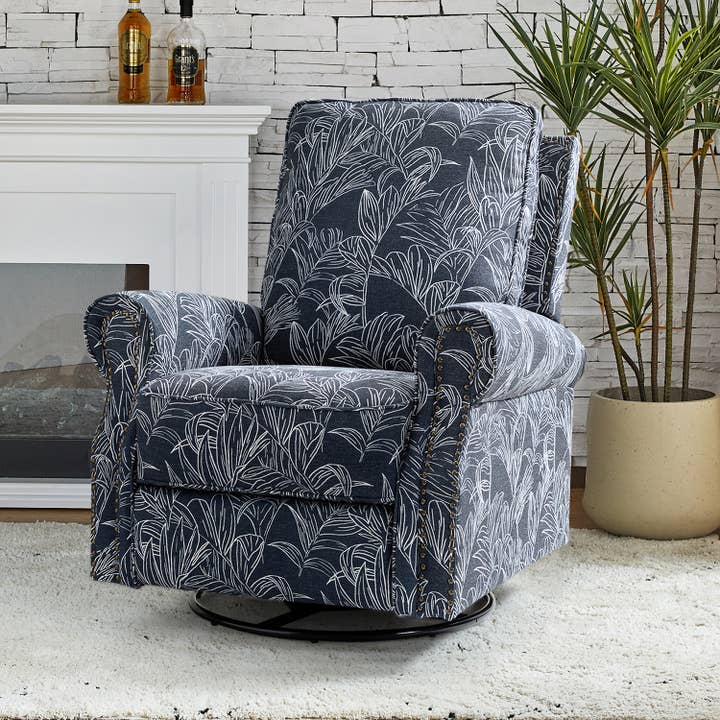 Karat Home - Wholesale Chair - Kaspar Manual Swivel Glider Recliner6