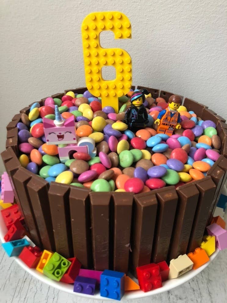 Made Happy Gifts – wholesale Tårta/Cupcake Topper – Tårtdekorationer i form av siffror kompatibla med LEGO®-klossar5