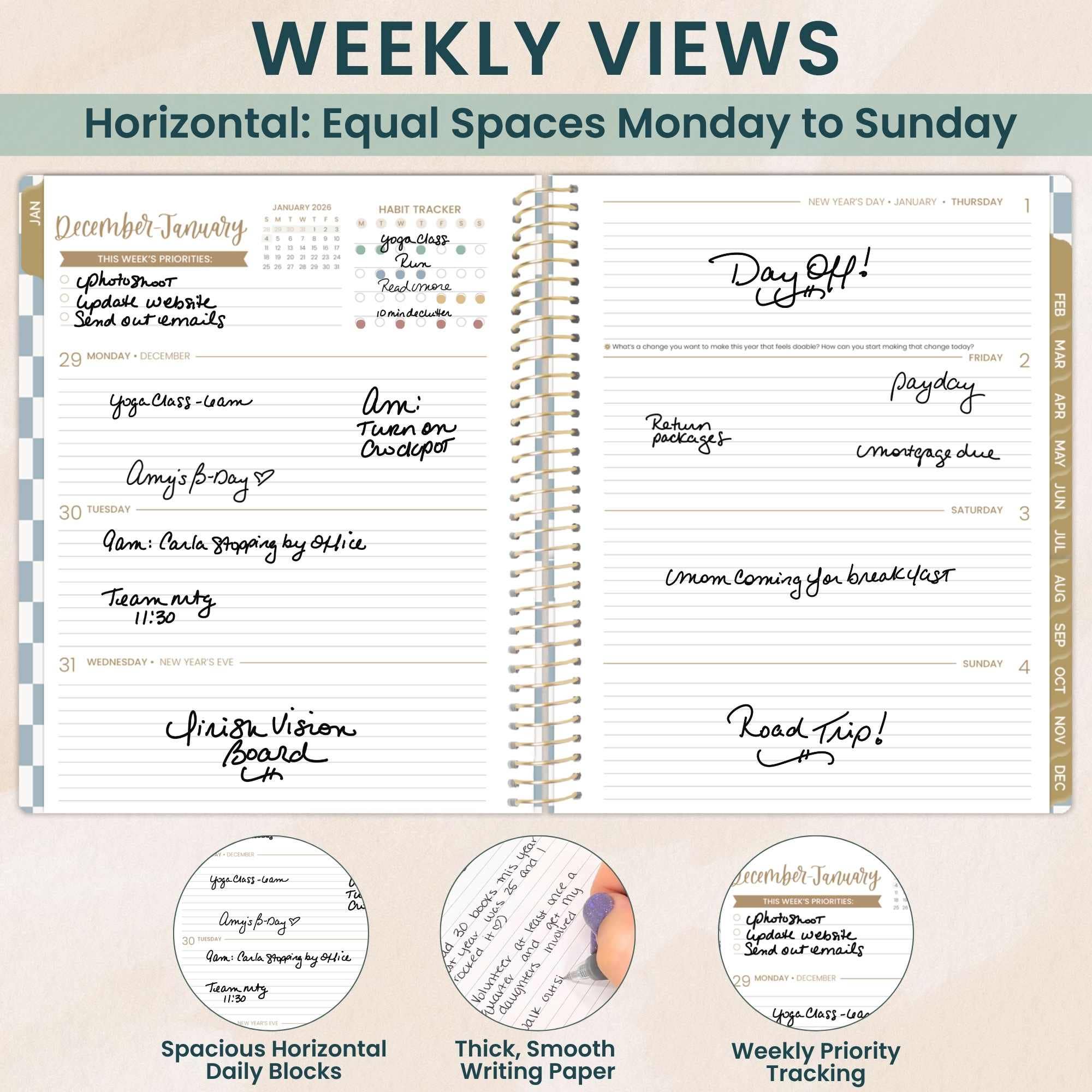 bloom daily planners - Wholesale Planner - 2026 Soft Cover Planner - 8.5" x 11" size23