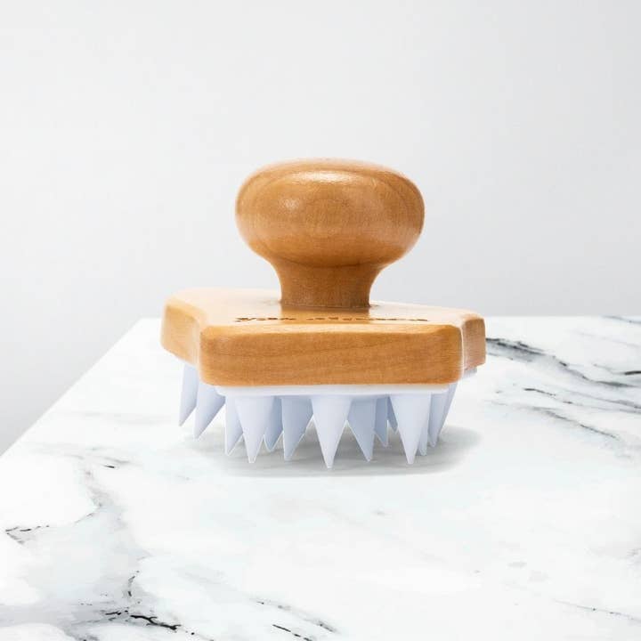 Yas Alpaca - Wholesale Hoofdhuidmassage-apparaat - Houten shampoo borstel en hoofdhuidmassageapparaat2