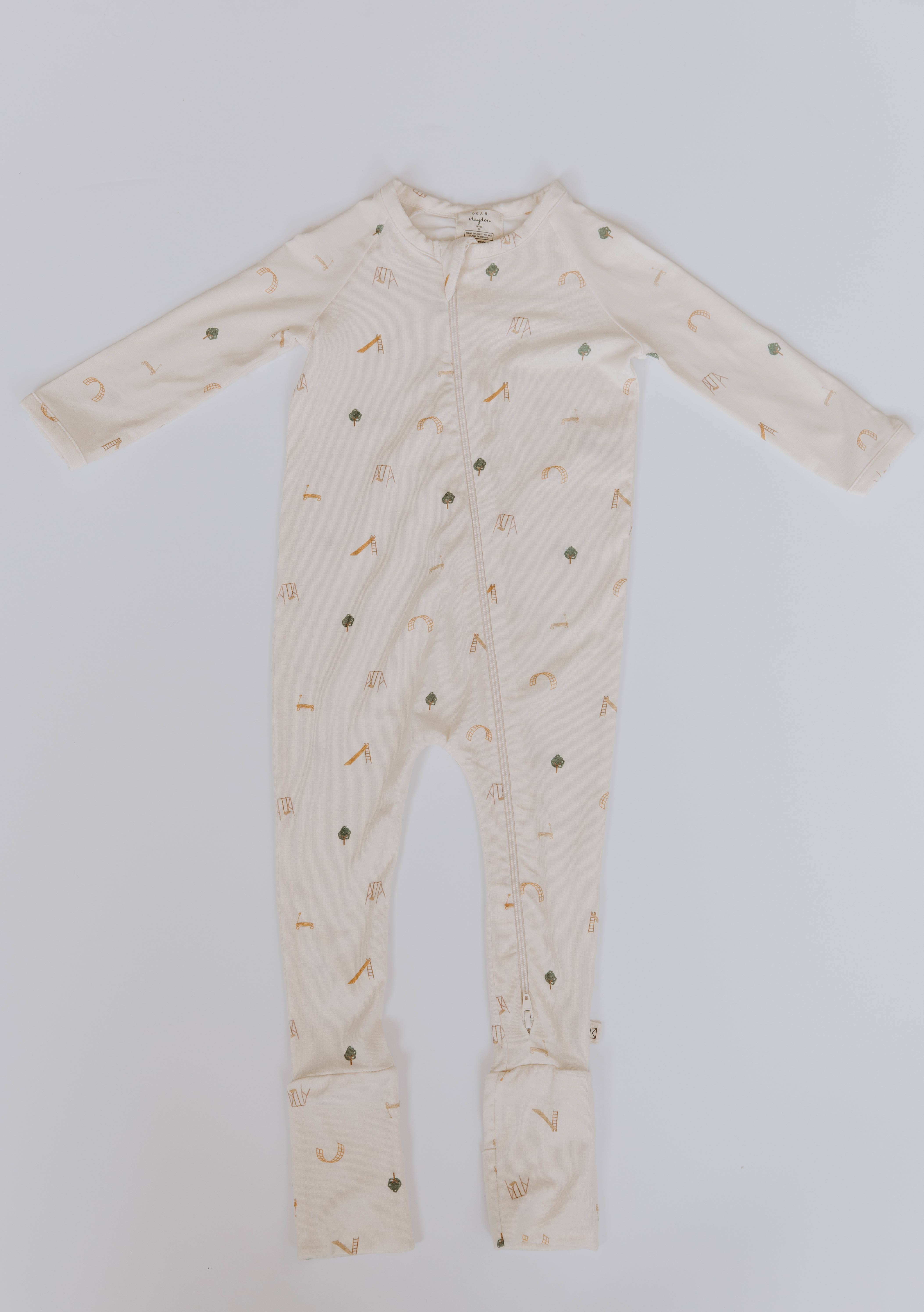 Dear Hayden - Wholesale Bodysuit (Footed) - Baby - Tencel Lyocell Footy Pajamas4