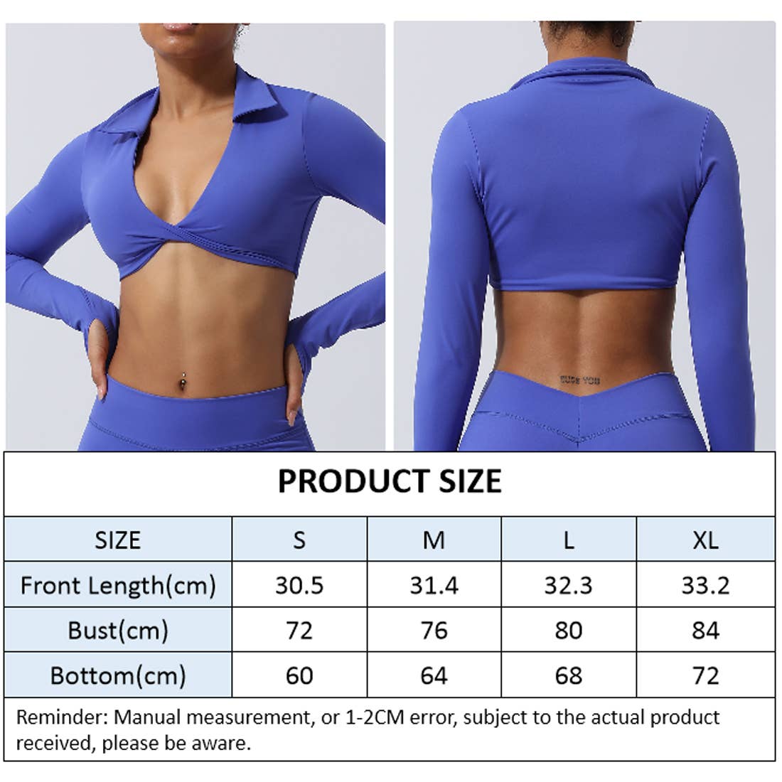 Sodalemon - Vendita all'ingrosso Maglia sportiva - Donna - Camicie corte a maniche lunghe con risvolto da yoga con risvolto, reggiseno sportivo11