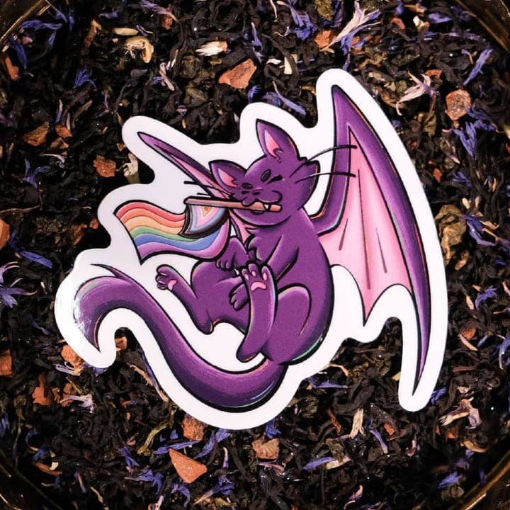 Assam Stolz Aufkleber für den Großhandel von The Gilded Teafling