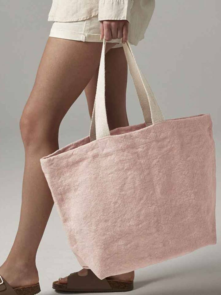 Westford Mill - Soft Washed Jute Beach Bag for wholesale by Pierre Francis