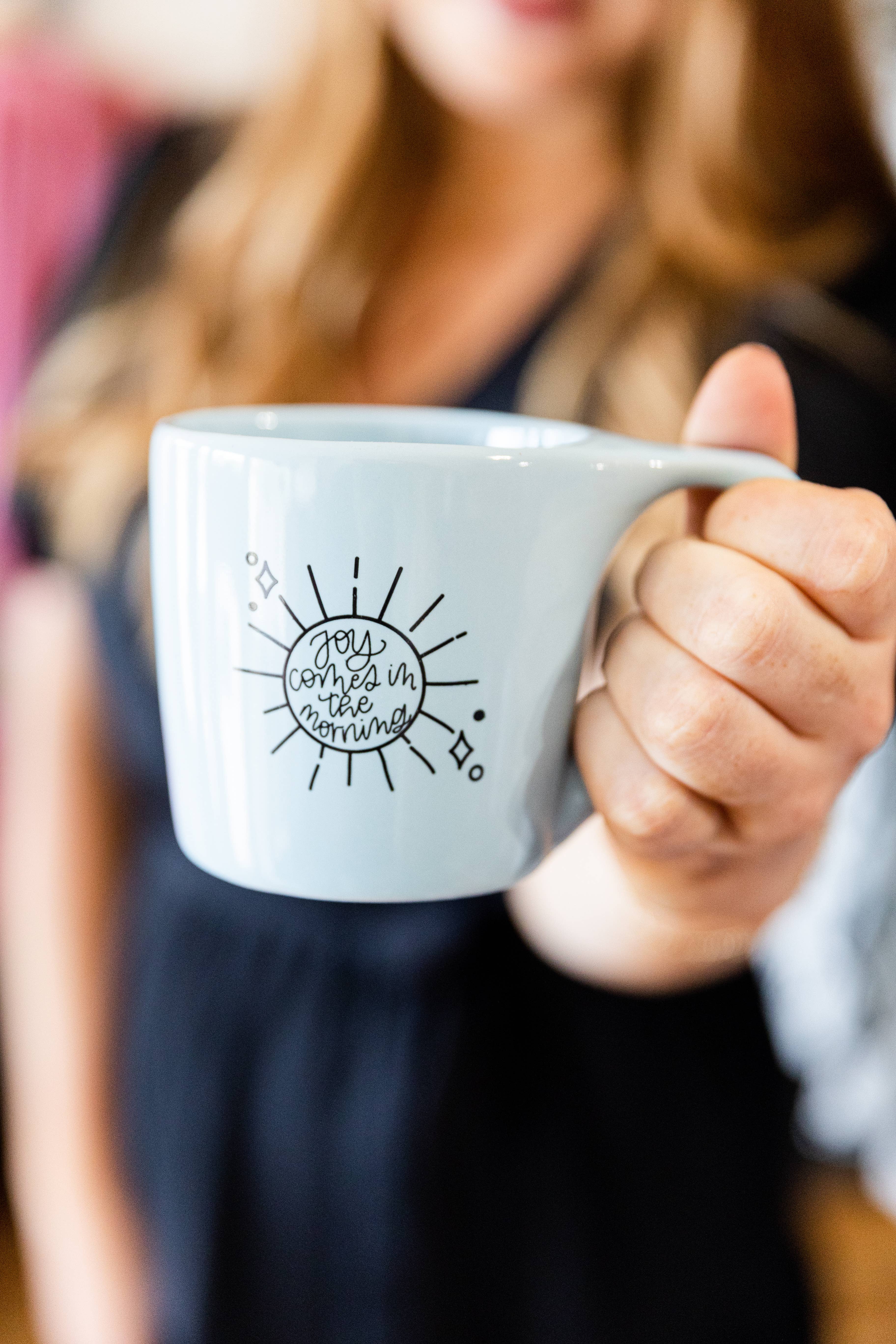 Wild & Precious Boutique – wholesale Coffee mug – Joy Comes in the Morning Mug4