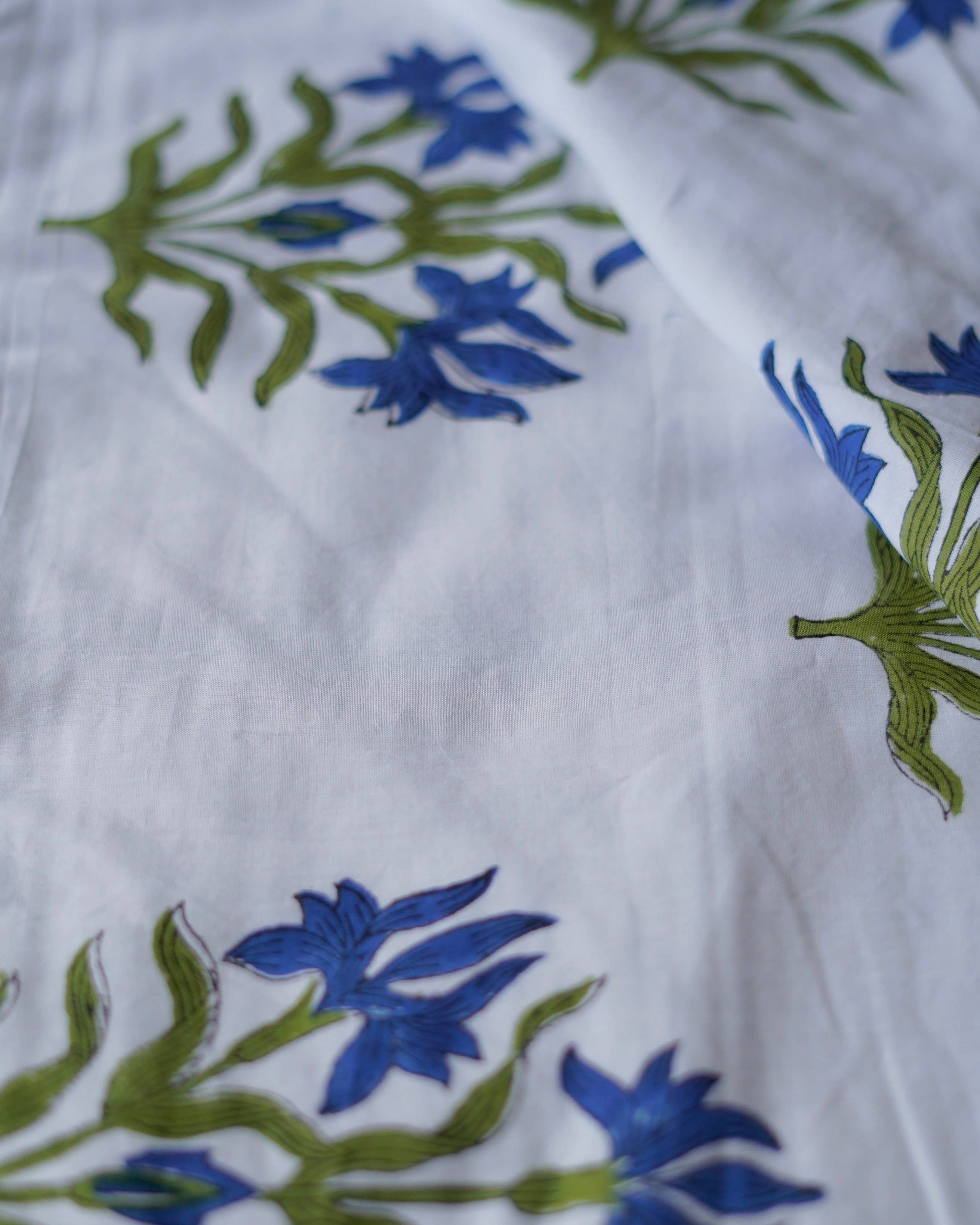 Annahmol - Wholesale Quilt - Kids & Baby - Wood Block Print Reversible Cotton Baby Blanket25