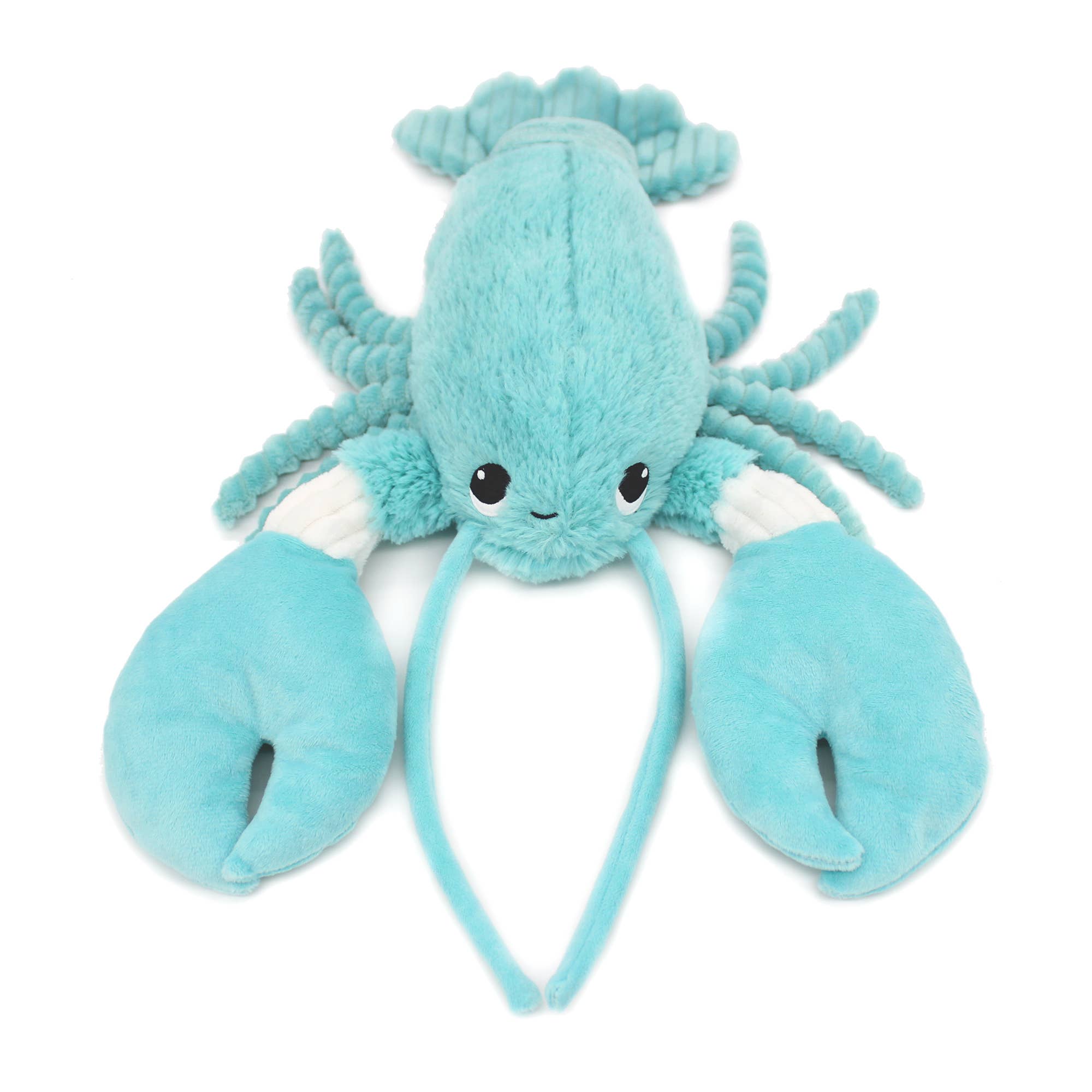 Les Déglingos, France - Wholesale Stuffed/Plush Toy - Kids & Baby - LES PTIPOTOS - 48CM MUM&BABY PLUSH LOBSTER AQUA BLUE1
