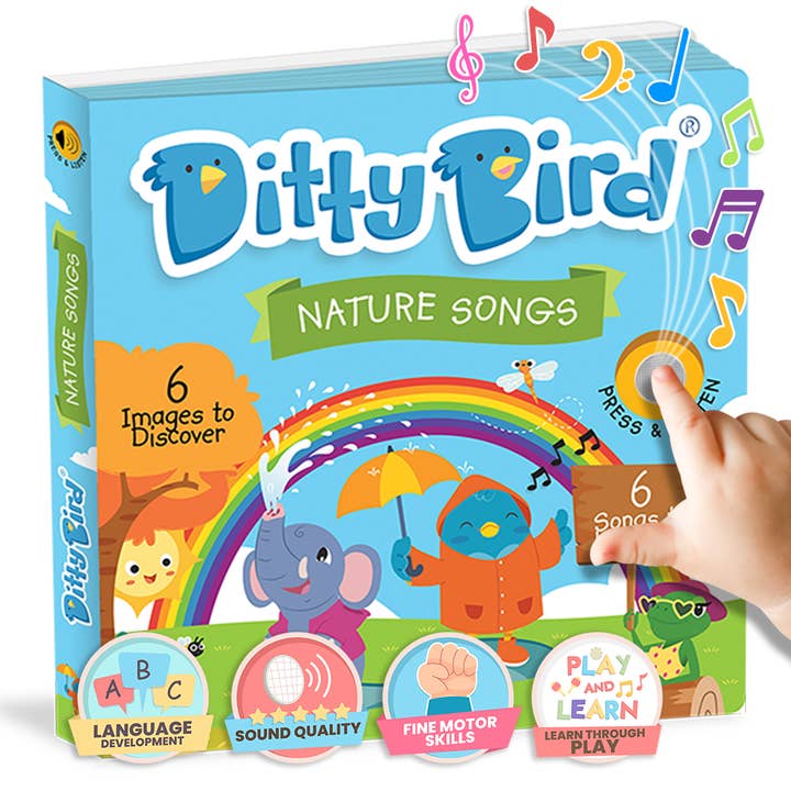 Ditty Bird Australia - Wholesale Book - Kids - Ditty Bird Baby Sound Book Exploring for Kids :Nature Songs