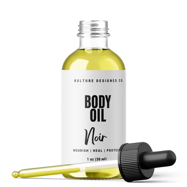 Noir Körperöl für den Großhandel von Kulture Designed Co.