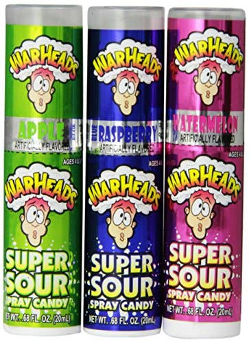 Shop The King - Wholesale Hard Candy - Warheads Sour Spray 24 Per Box2