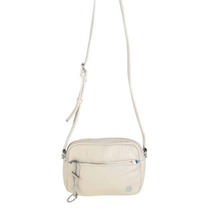 Volum Bags - Wholesale Top Handle Bag - Women's - URBAN AJEDREA BANDOLERA P.U. BEIGE LEATHER2