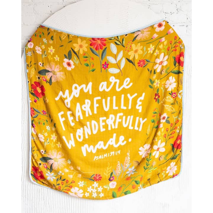 Wonderfully Made Bamboo Cotton Muslin 8 Layer Quilt for wholesale by Fawnly