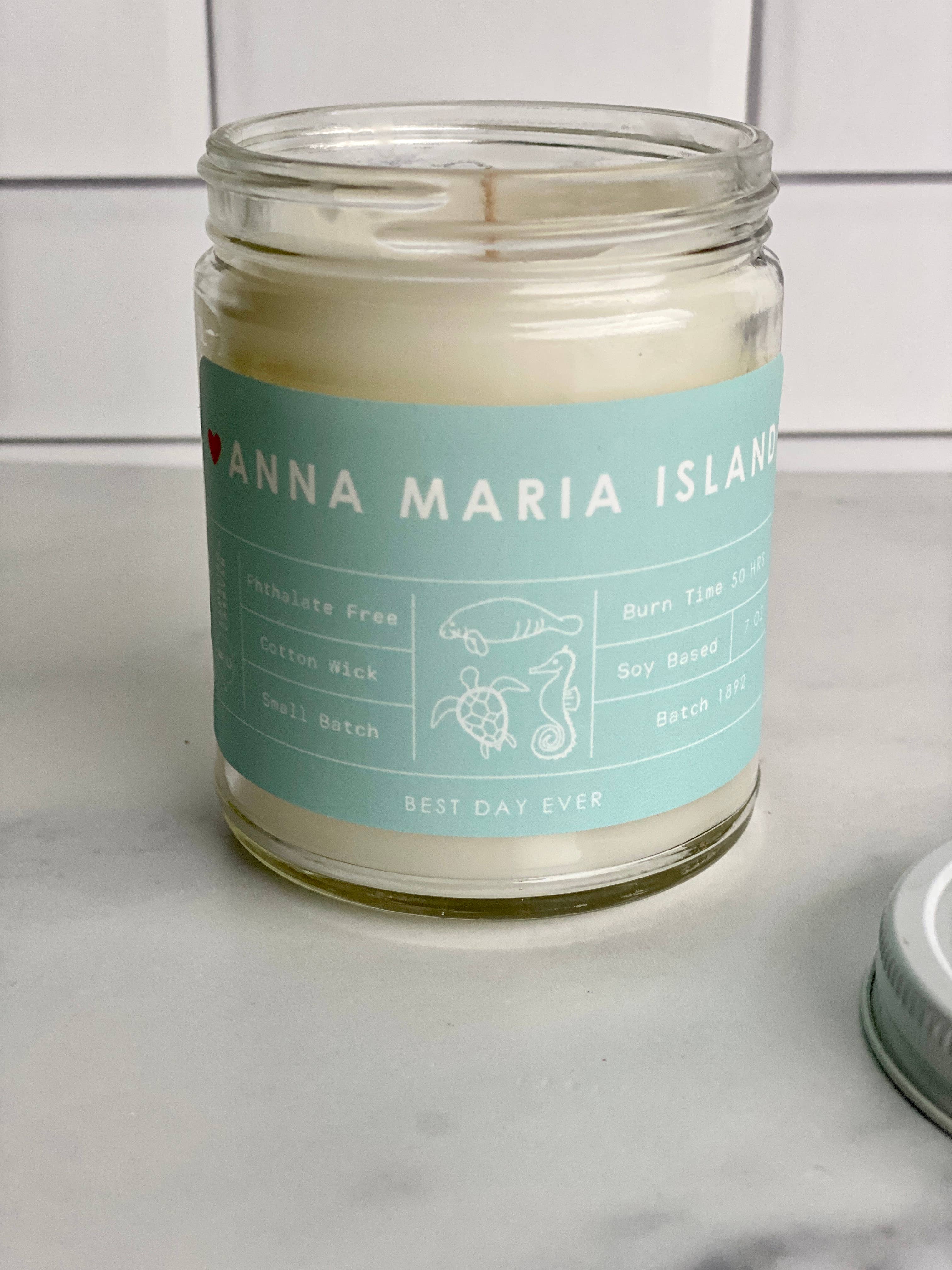 Rambling Caravan - Wholesale Jar/Filled Candle - Anna Maria Island, FL Candle8