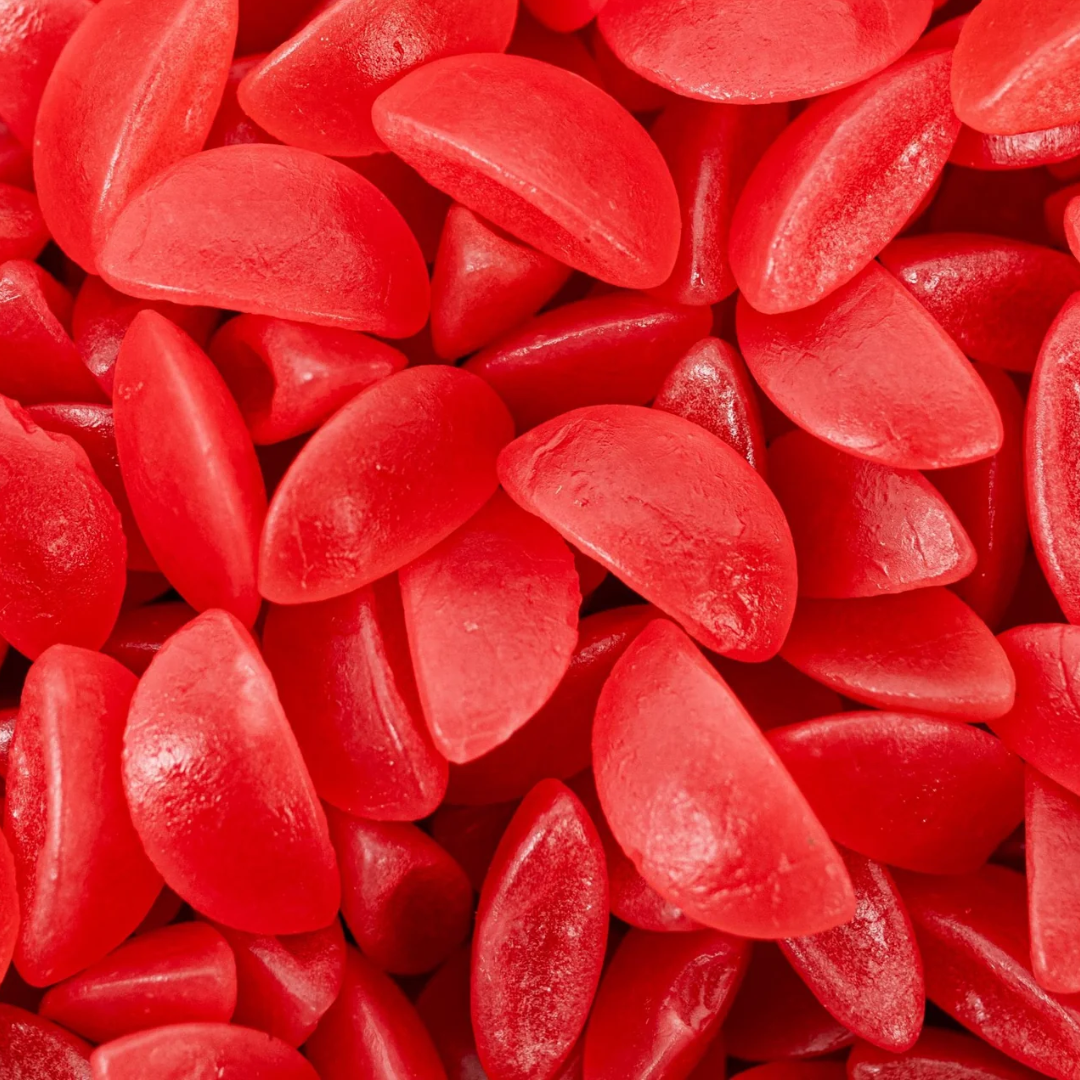 Gaffney's Sweets & Treats Wholesale – wholesale Gummy – Aroma Fabriken Raspberry Boats 4kg0