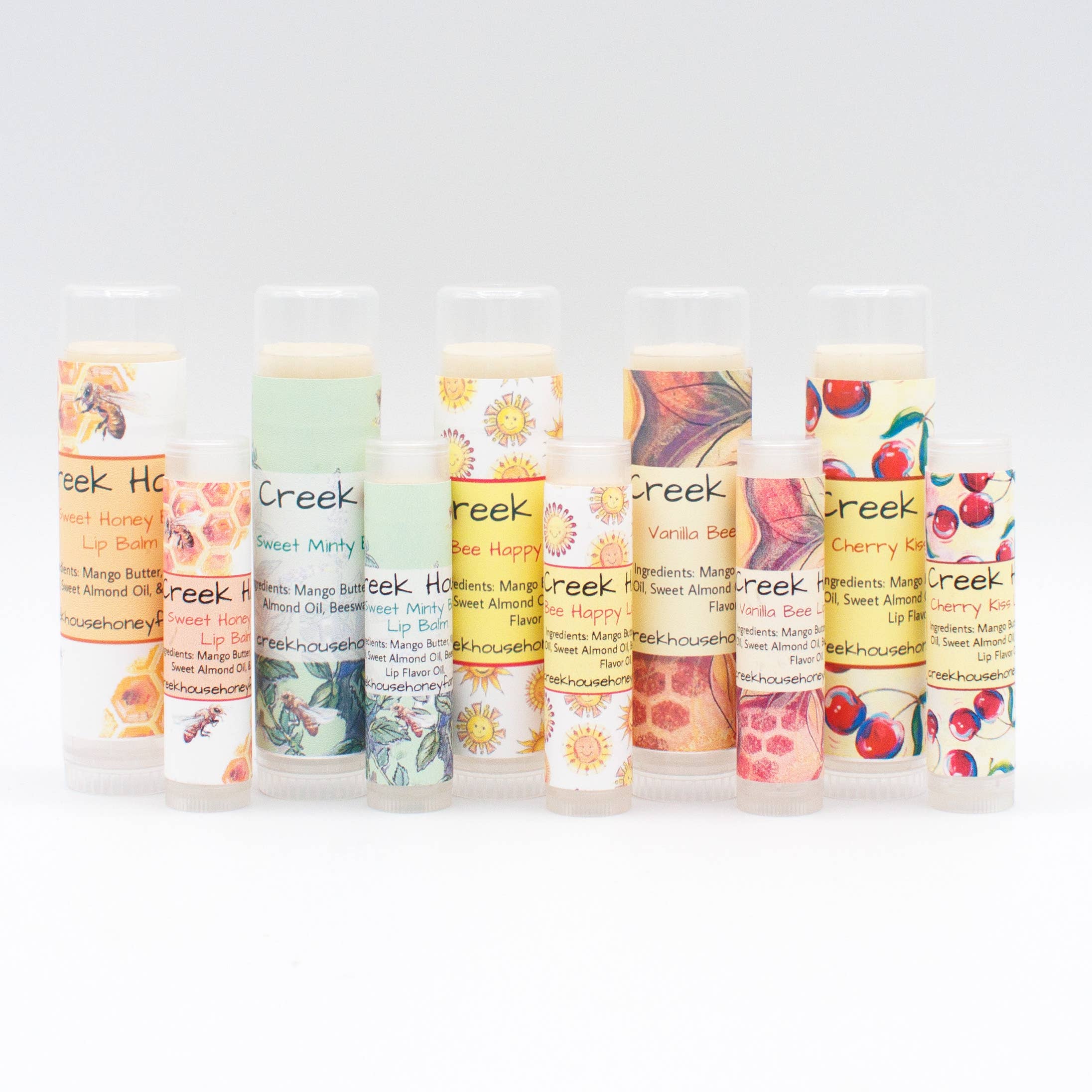 Creek House Honey Farm - Vendita all'ingrosso Burro di cacao - Balsamo Labbra Idratante GIANT alla Cera d'Api | Tubetto da 1 oz4
