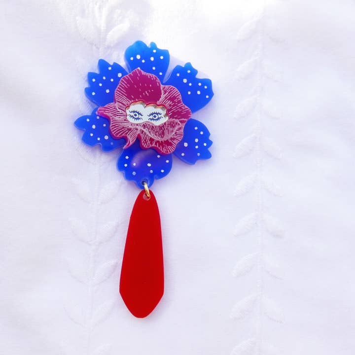 BiCA-Good Morning Design - Wholesale Brooch - Queen of Flowers. Brooch