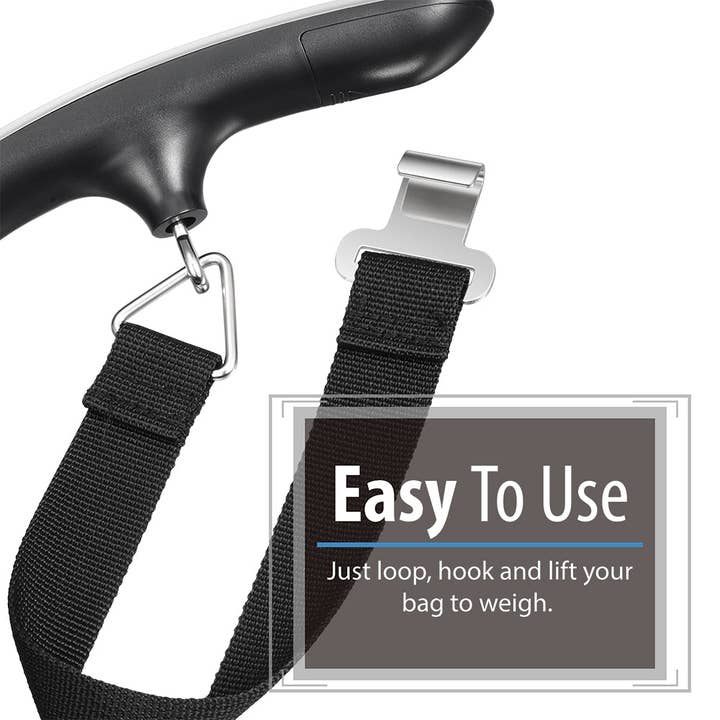 Fosmon - Wholesale Kitchen Tool/Gadget - 2-Pack Digital Luggage Scale with LCD Backlight, 110lbs6