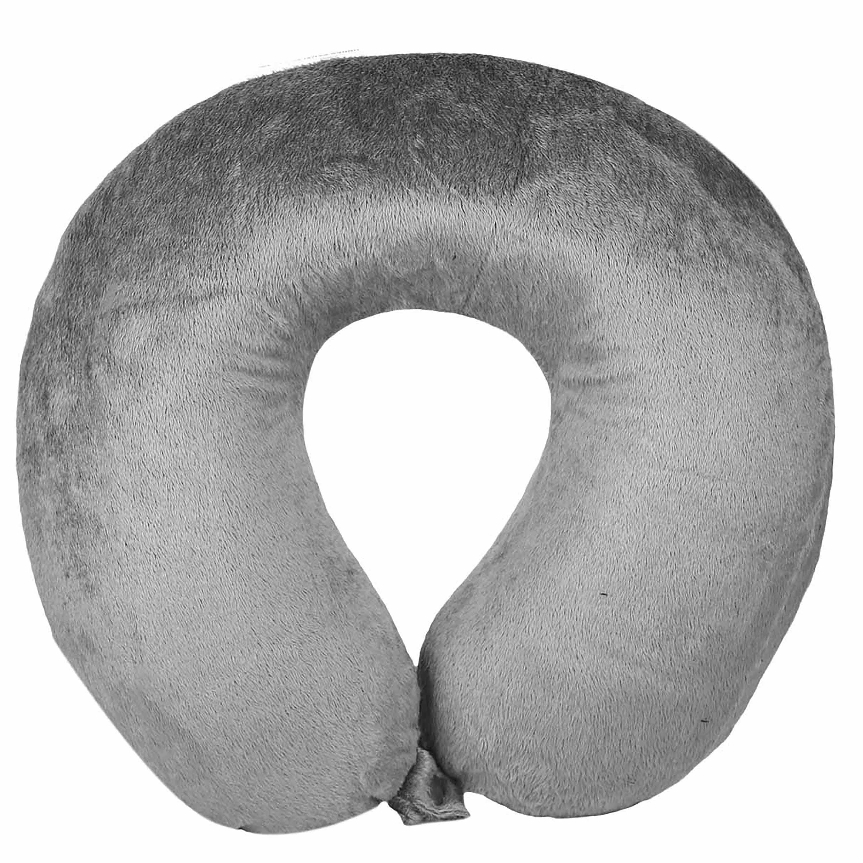 Sutton Home Fashions LLC - Wholesale Travel Pillow - Bon Voyage Classic Memory Foam Travel Neck Pillow Black3