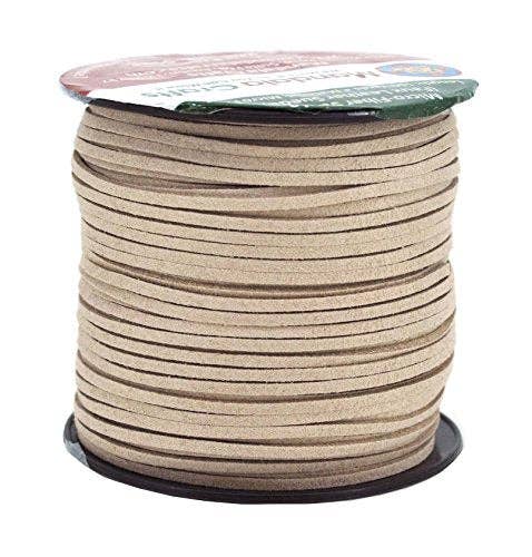 Mandala Crafts – Großhandel Bastelzubehör – Wildleder-Imitatkordel – veganes Leder für Schmuckherstellung und Perlenarbeiten32