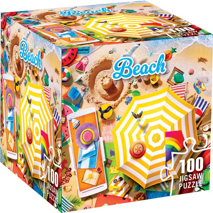 Beach 100 Piece Puzzle for wholesale by Masterpieces Puzzles