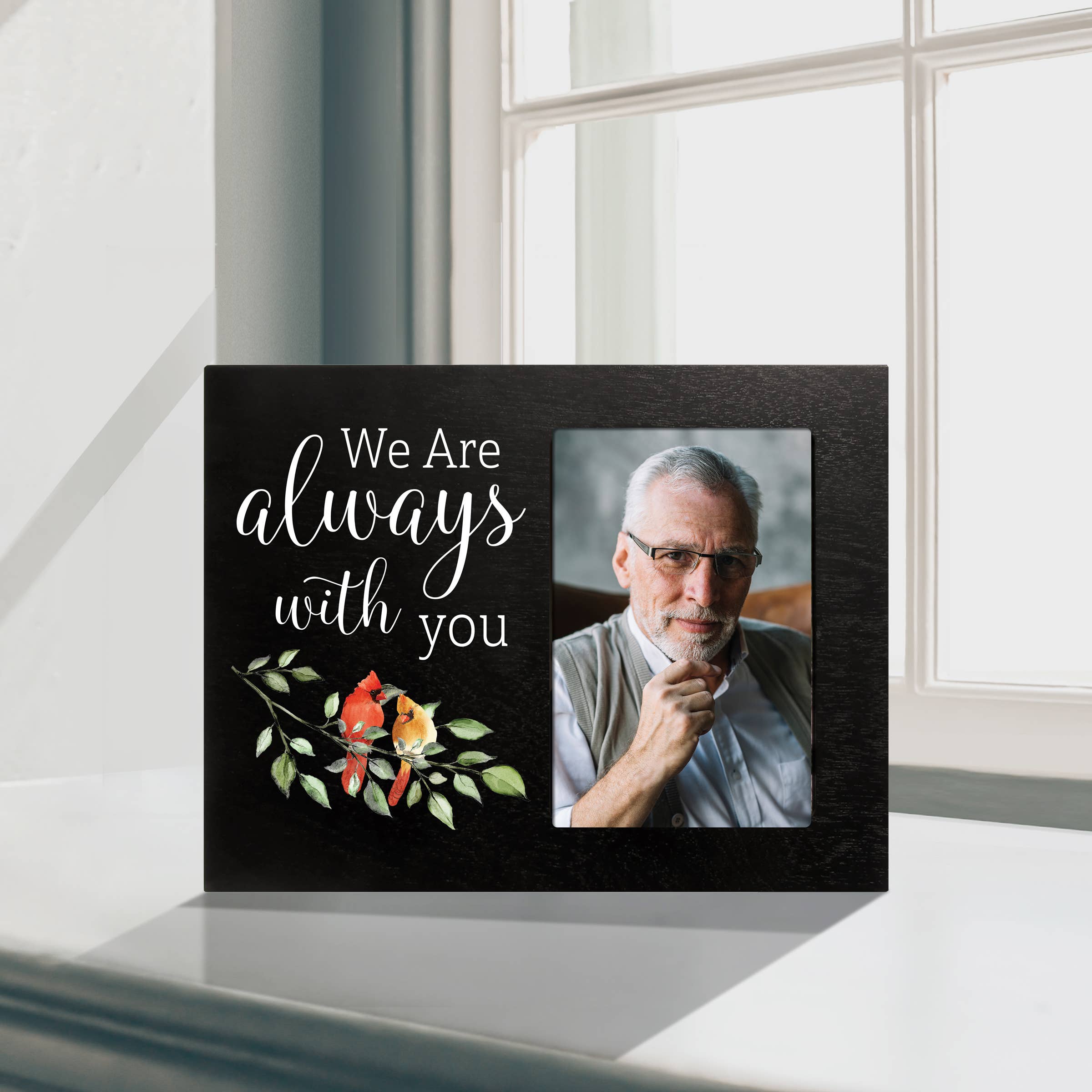 LifeSong Milestones - Wholesale Picture Frame - Cardinal We Are Always With You Sympathy Picture Frame 9
