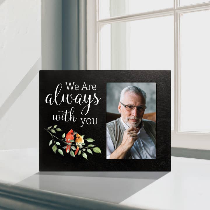 LifeSong Milestones - Wholesale Picture Frame - Cardinal We Are Always With You Sympathy Picture Frame 9