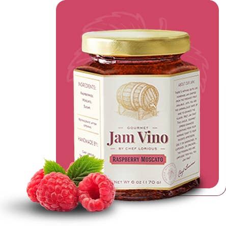 Raspberry Moscato Wine-Infused Jam and other Purchase Wholesale wine jelly. Free Returns & Net 60 Terms on Faire trending on Faire.