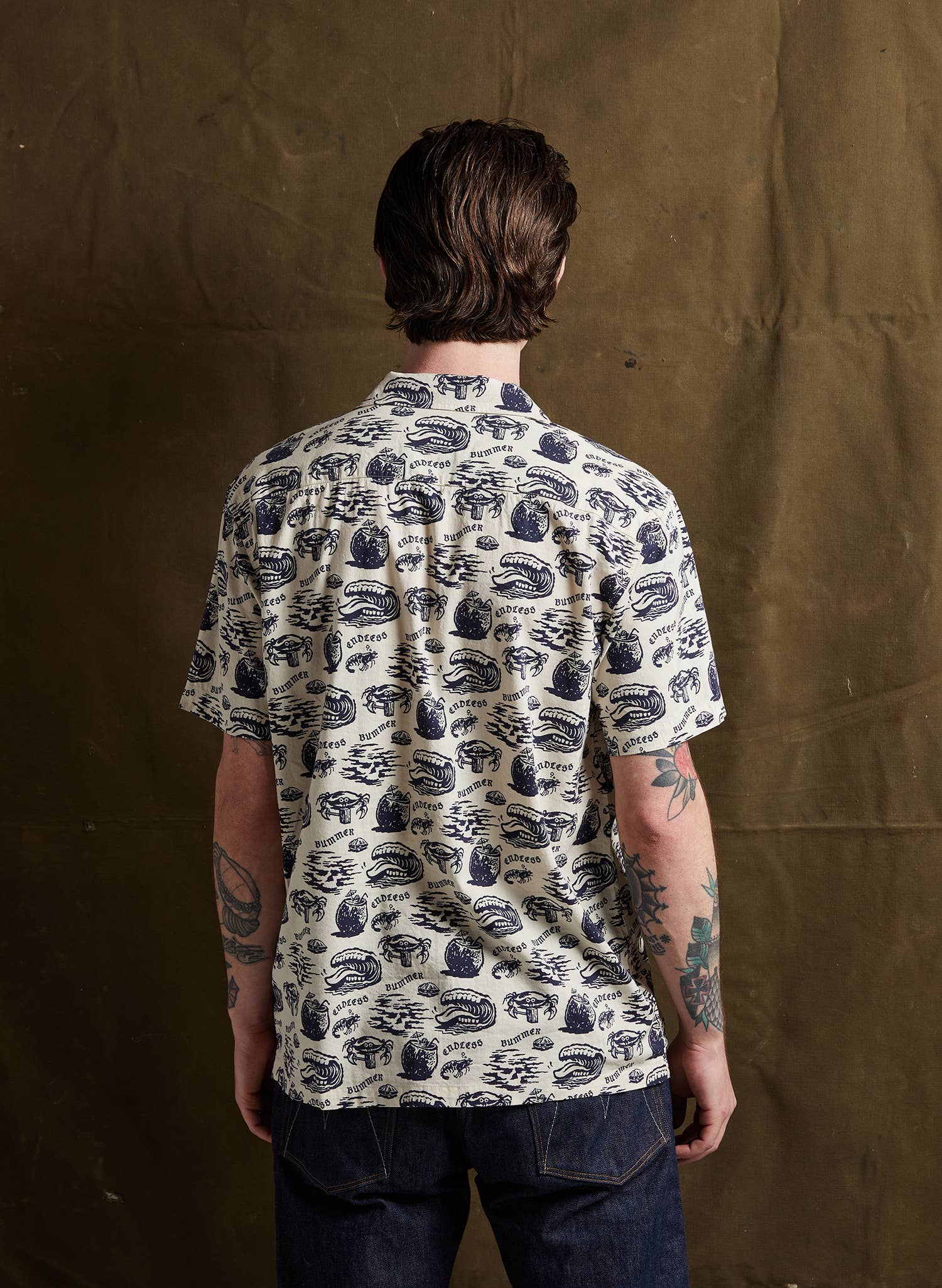 Pyknic - Wholesale Button Down Shirt - Unisex - Endless Bummer Button-Up9