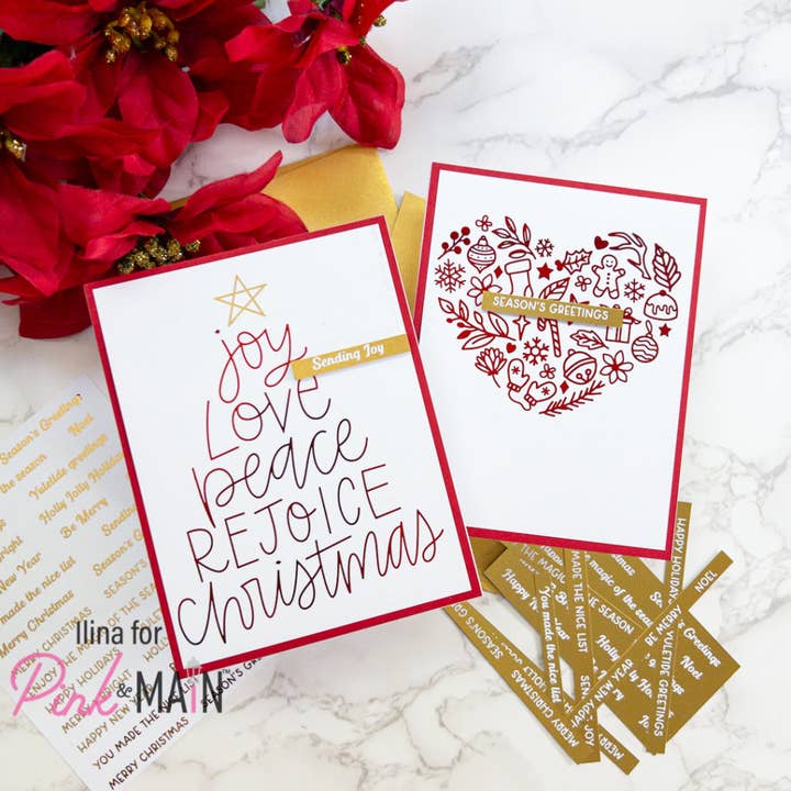 Pink and Main - Wholesale Craft supplies - Gold CheerFoil9