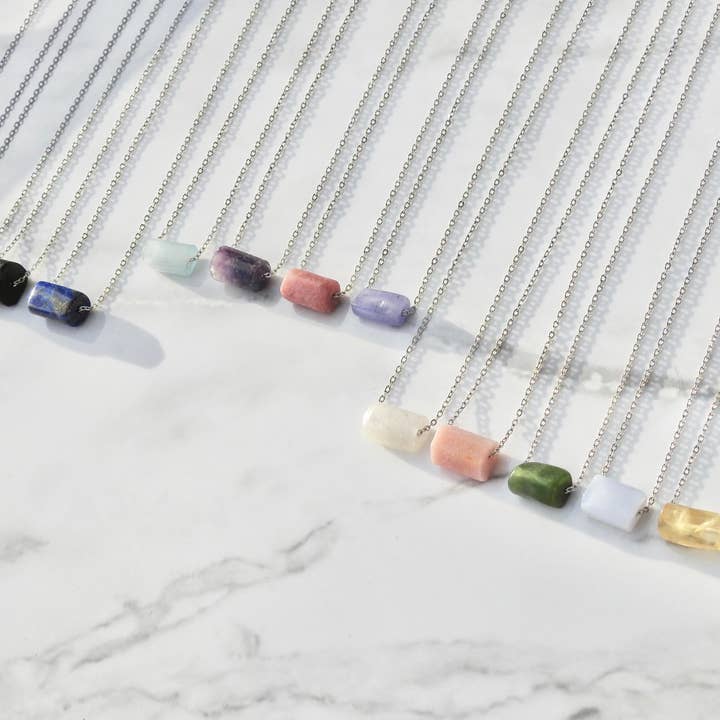 Mindful Intentions® - Wholesale Pendant/Charm Necklace - Jade Necklace- Stone of Luck and Harmony4