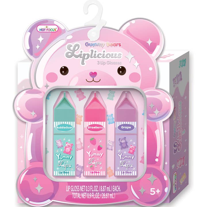 Hot Focus, Inc. - Wholesale Lip Gloss - Liplicious, Gummy Bear