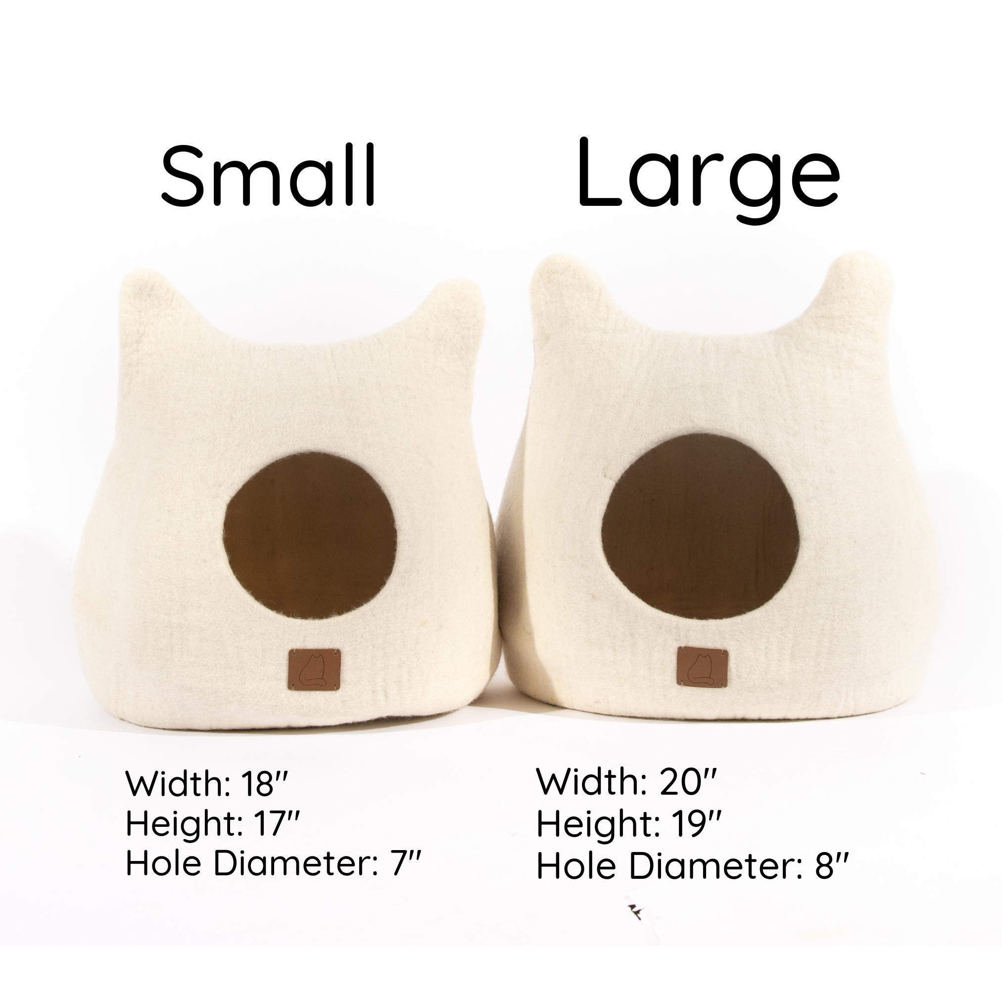 Fuzzy cove - Wholesale Pet Cave - Cat/Dog - Whimsical Cat Ear Cave Bed - Night Black6