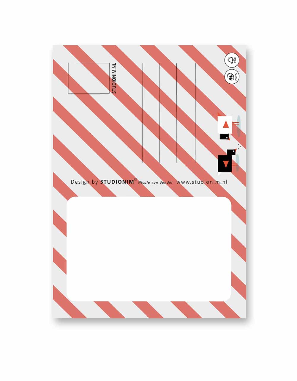 Studio NiM - Wholesale Postcard - Free Chickens1