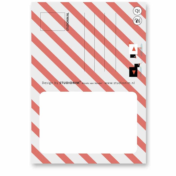 Studio NiM - Wholesale Postcard - Free Chickens1