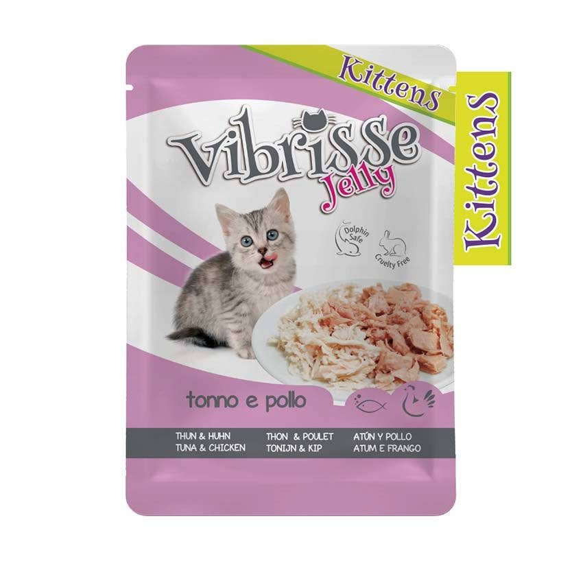 Croci – Großhandel Tiernahrung – Katze – Croci Vibrisse Jelly Kitten Nassfutter für Katzenwelpen3